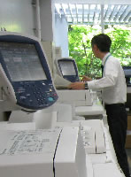 コピーセンターの作業風景